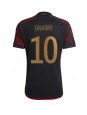 Tyskland Serge Gnabry #10 Replika Borta Kläder VM 2022 Kortärmad